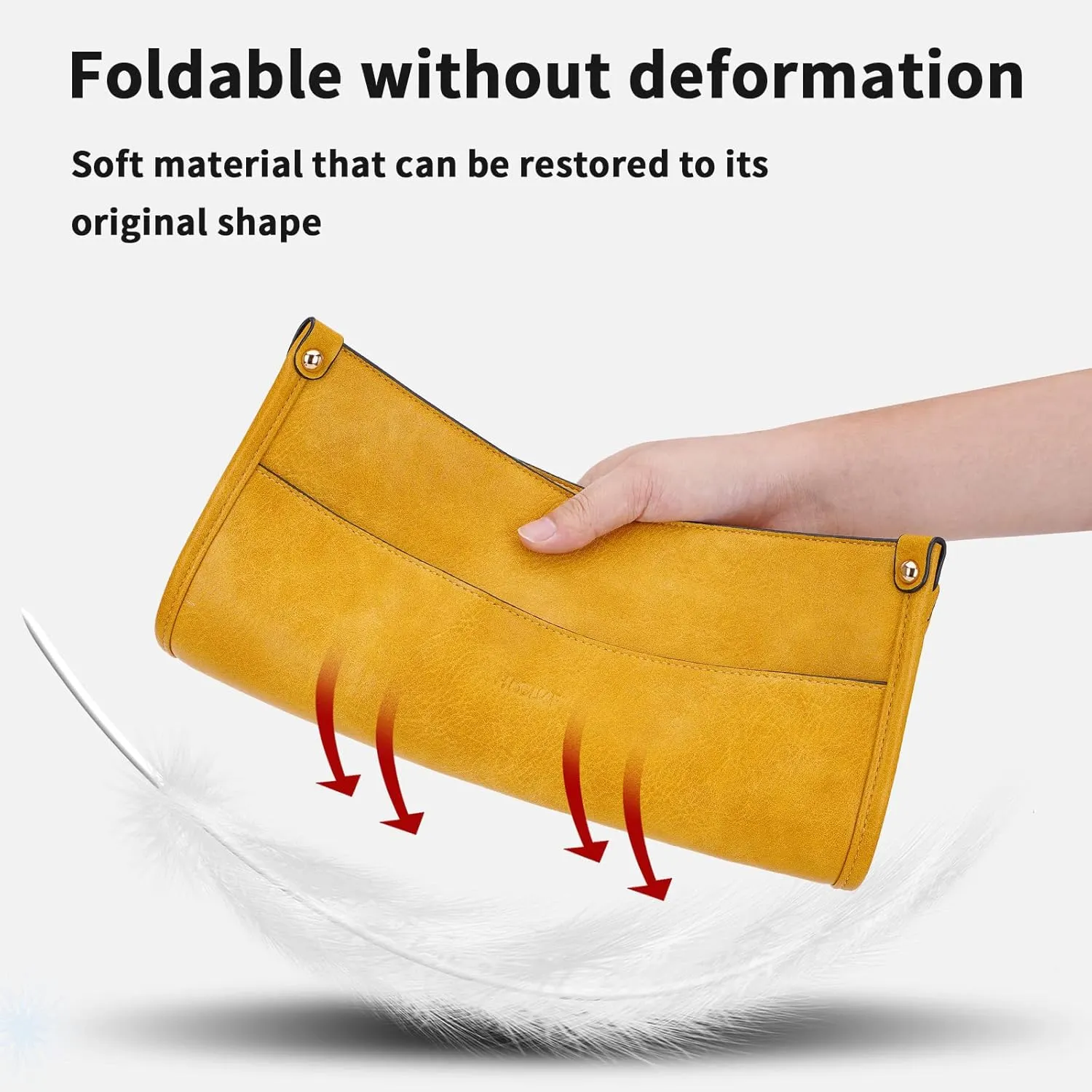 HKCLUF Crossbody Bags for Women Trendy Vegan Leather Hobo Handbags With 2PCS Adjustable Guitar Strap Shoulder Bucket Bags