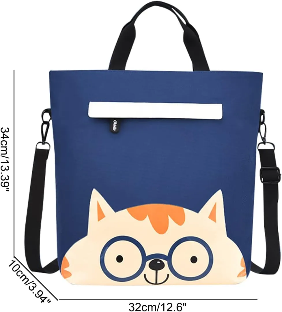 JiaYou Girls Boys Crossbody Bag Extracurricular activities Handbag(Dark Blue,11 Liters£©