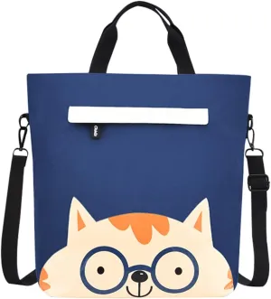 JiaYou Girls Boys Crossbody Bag Extracurricular activities Handbag(Dark Blue,11 Liters£©