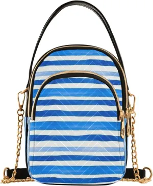 JSTEL Small Crossbody Bag for Women with Compartments,Long Strap Crossbody Purse Polyester Phone Purse Wallet