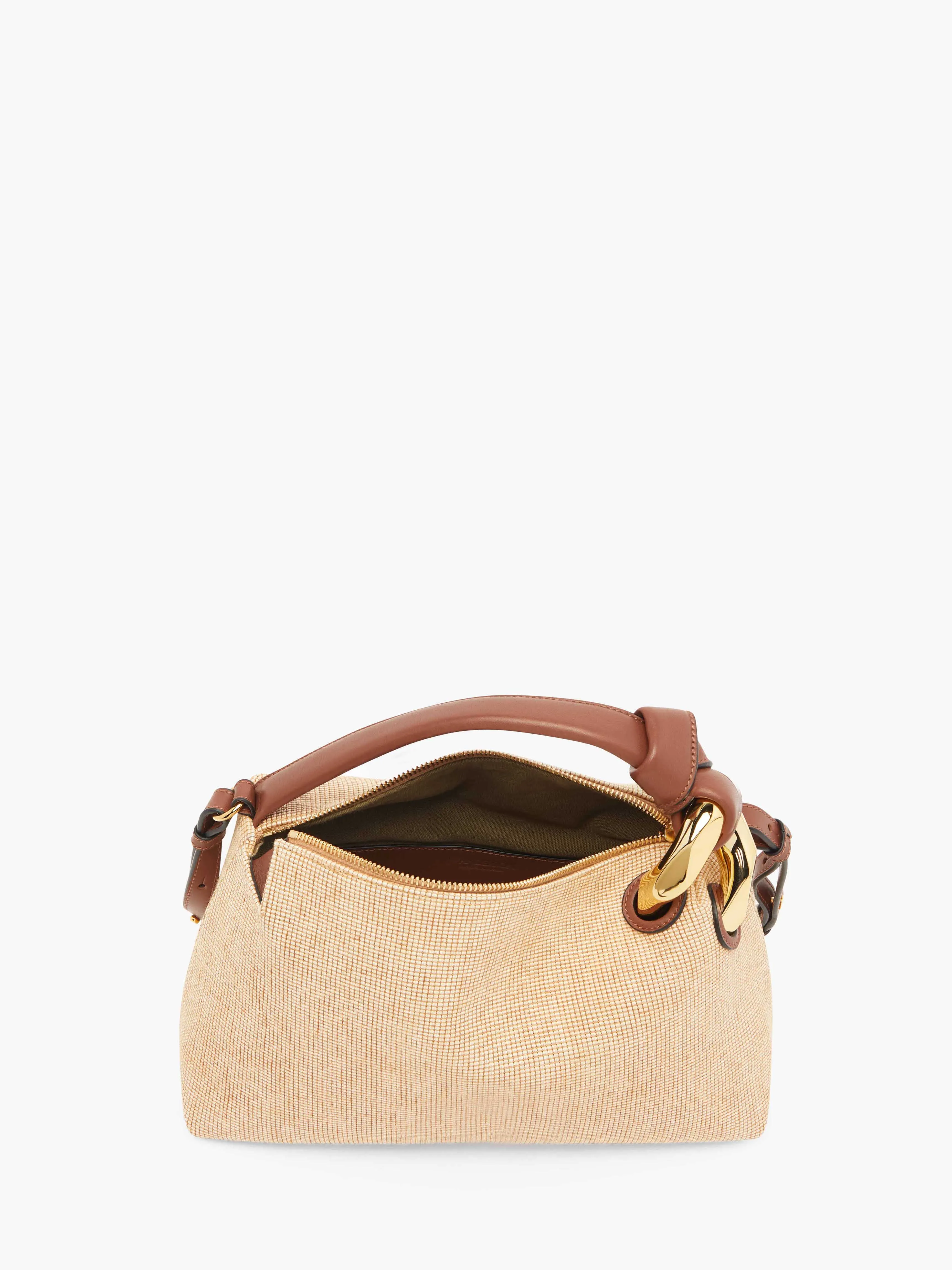 JWA CORNER BAG - CANVAS TOP HANDLE BAG