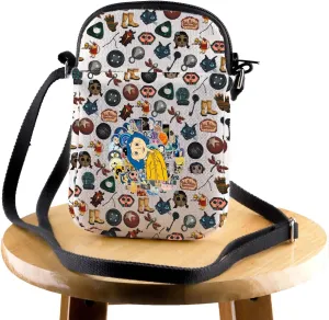JYTAPP Horror Movie Characters Crossbody Bag The Door Secret Lover Fans Gift Cartoon Party Favor Gift