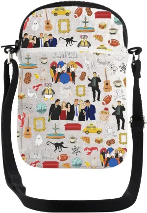 JYTAPP TV Series Crossbody Bag TV Show Gifts Crossbody Purse for Sitcom Fans