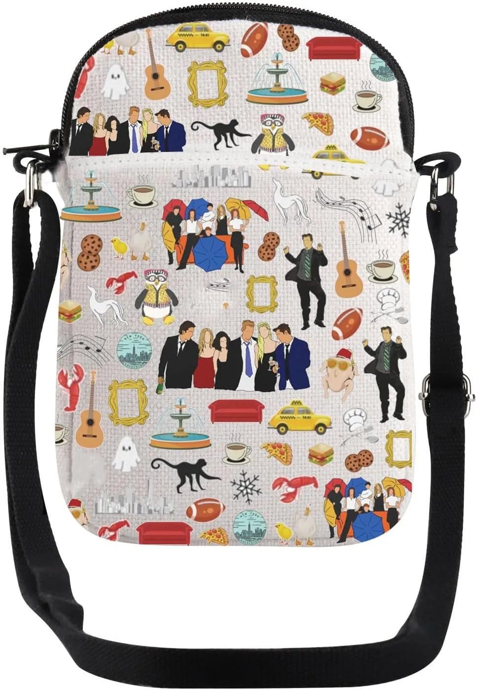JYTAPP TV Series Crossbody Bag TV Show Gifts Crossbody Purse for Sitcom Fans