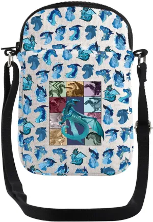 JYTAPP Wings Novel Gifts Era Tour Crossbody Bag Wings Novel Dragon Lover Gift Dragon Books Lover Gift