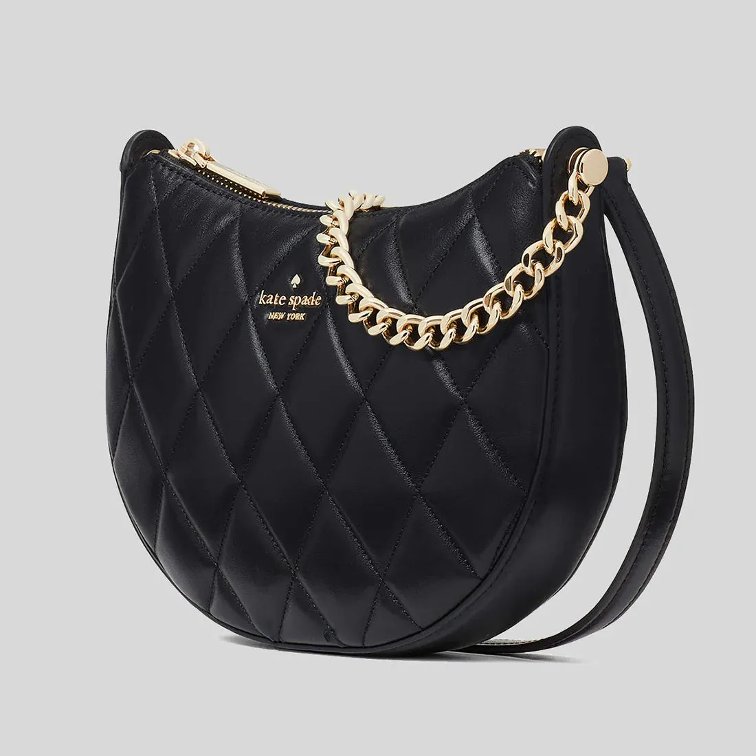 KATE SPADE Carey Zip Top Crossbody Bag Black RS-KG421