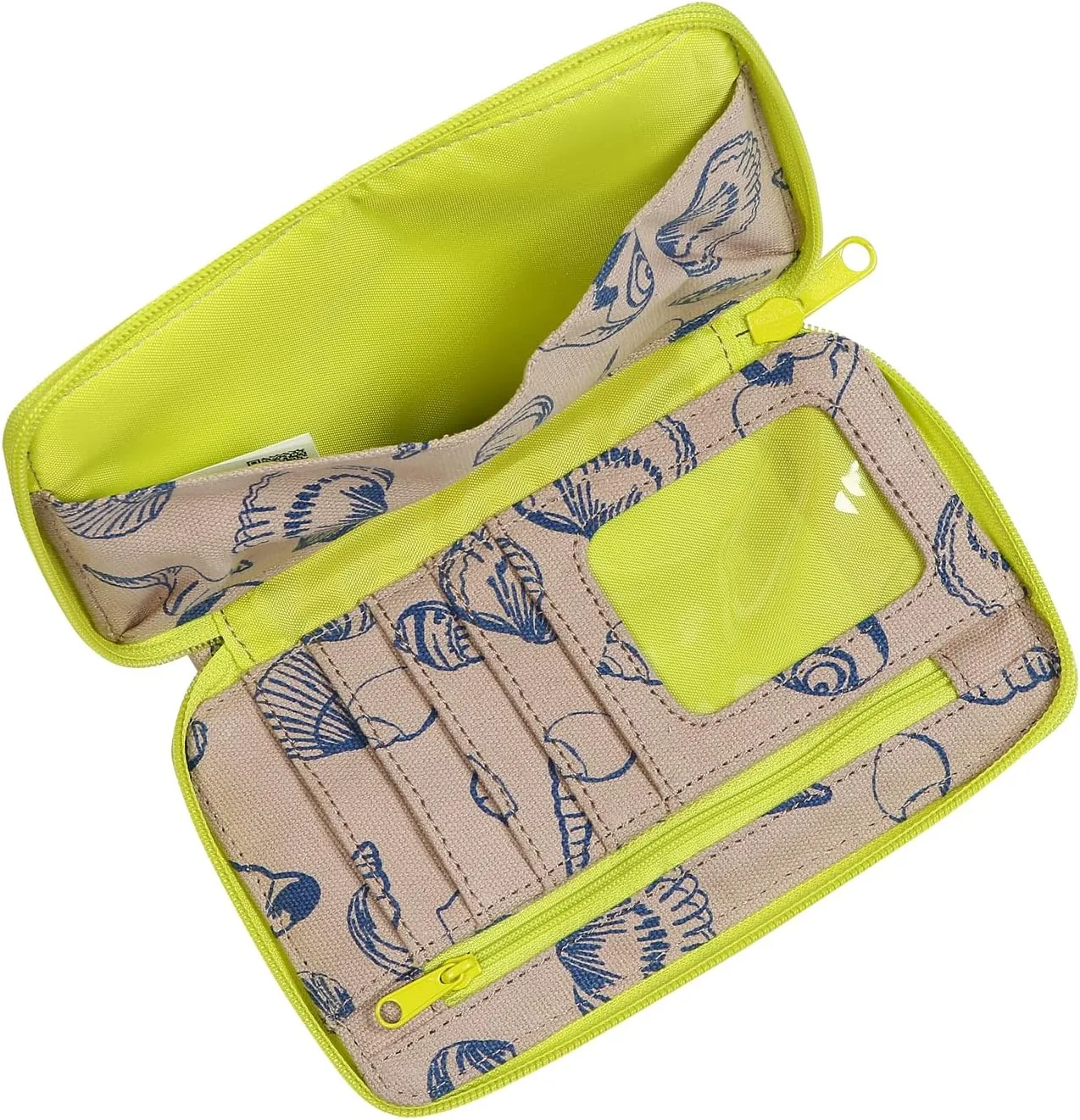 KAVU Go Time Bi-Fold Crossbody Wallet with Rope Strap
