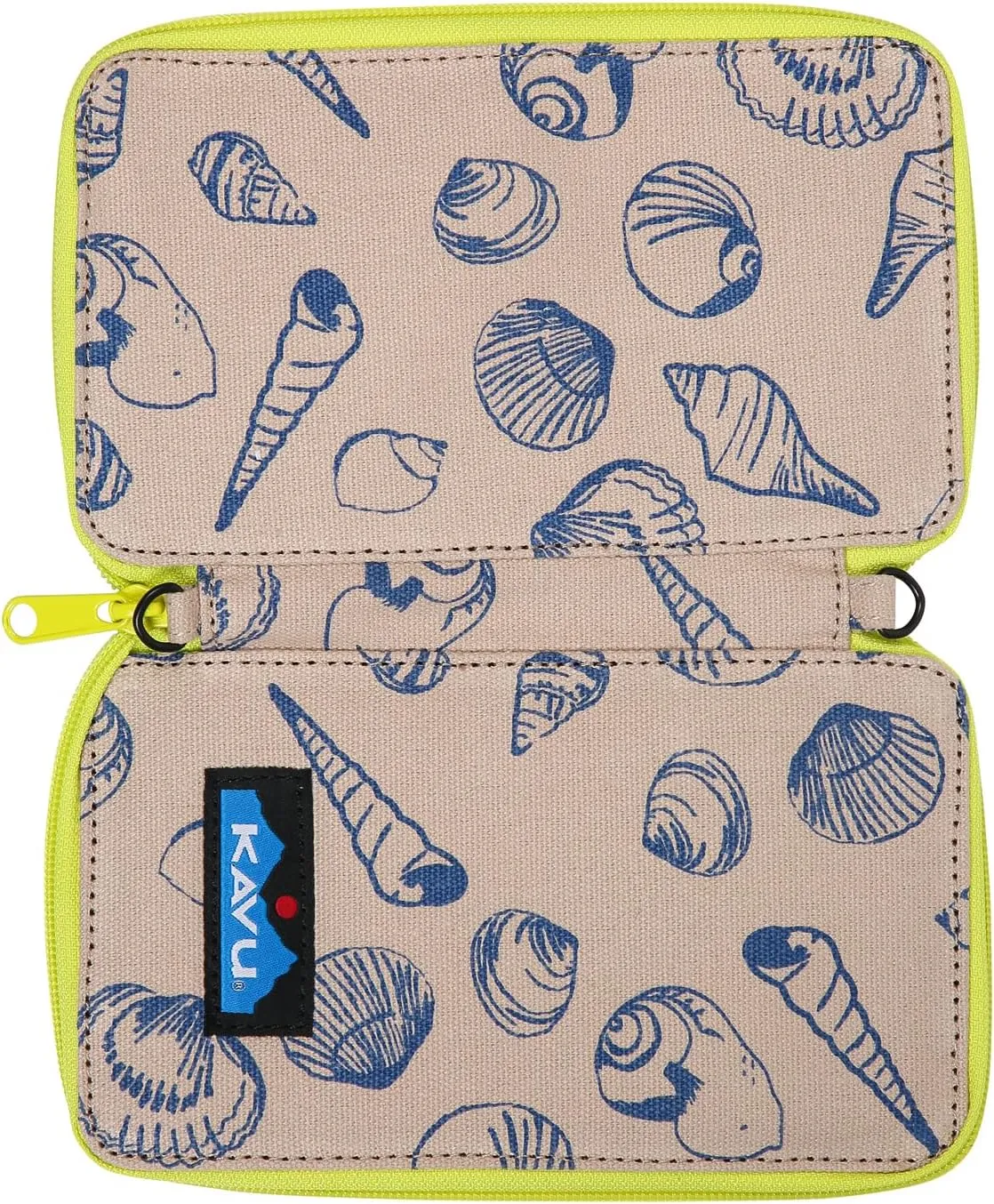 KAVU Go Time Bi-Fold Crossbody Wallet with Rope Strap