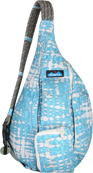 KAVU Rope Sack Sling Crossbody Backpack - Ripple Tie Dye
