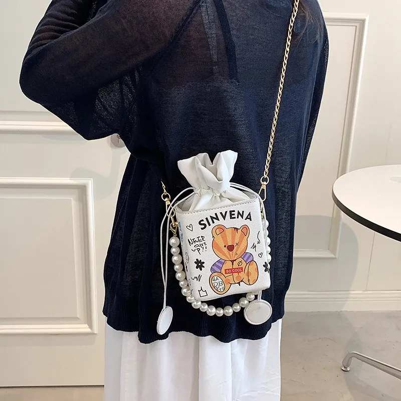 Kawaii Bear Theme Crossbody Bag