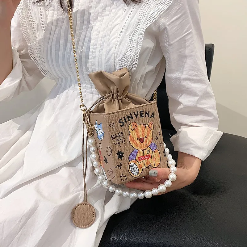 Kawaii Bear Theme Crossbody Bag
