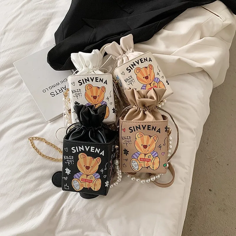 Kawaii Bear Theme Crossbody Bag