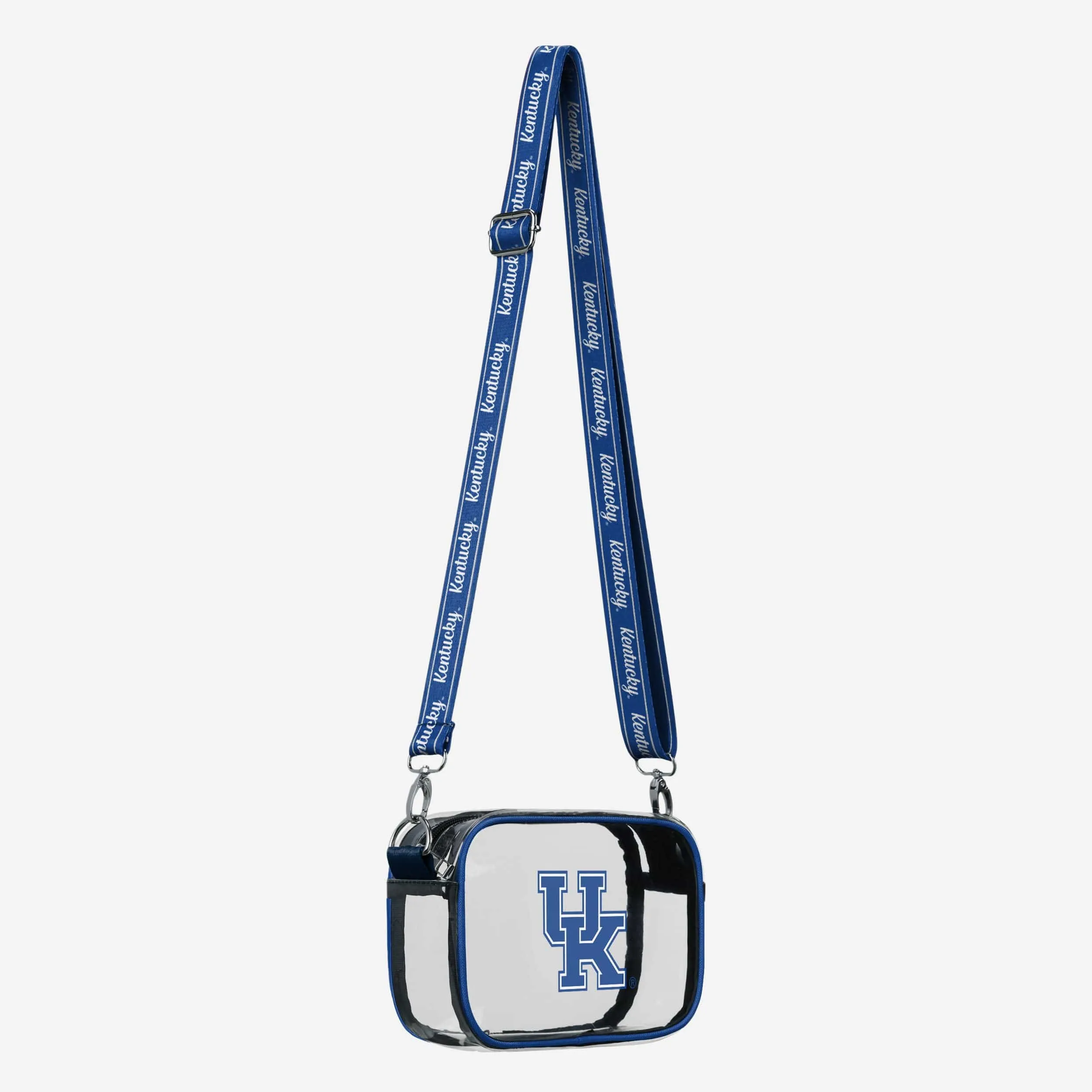 Kentucky Wildcats Team Stripe Clear Crossbody Bag