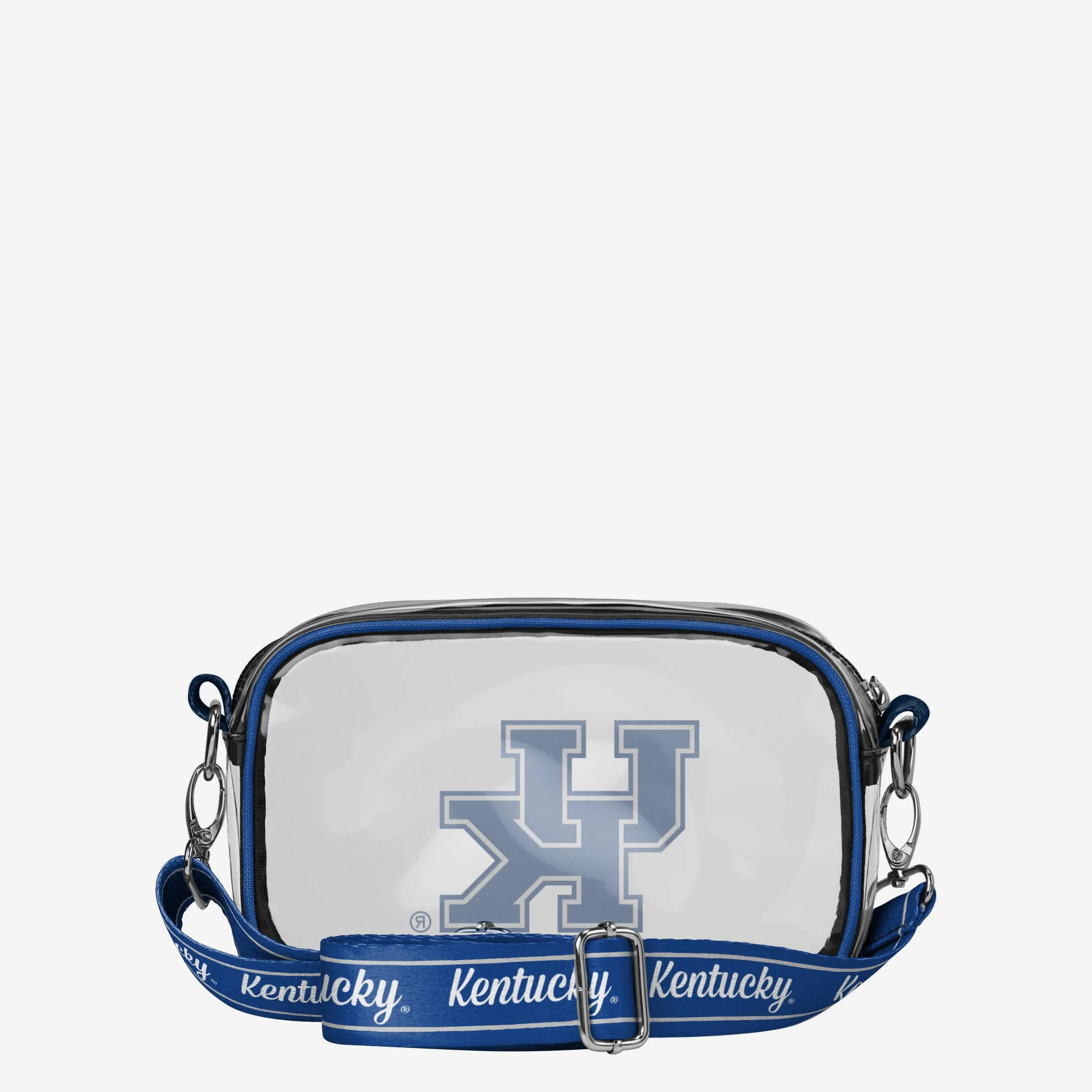 Kentucky Wildcats Team Stripe Clear Crossbody Bag