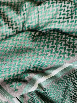 Kiffeyeh bag - Green & Grey hi