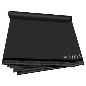 KKBESTPACK BLACK 24x24 50 PCS Large Poly Mailers Shipping Bags for Small Business – Self Sealing Package Envelopes