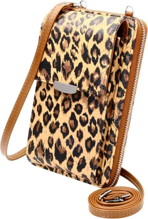 KUKOO Small Crossbody Bag Cell Phone Purse Wallet with Credit Card Slots for Women