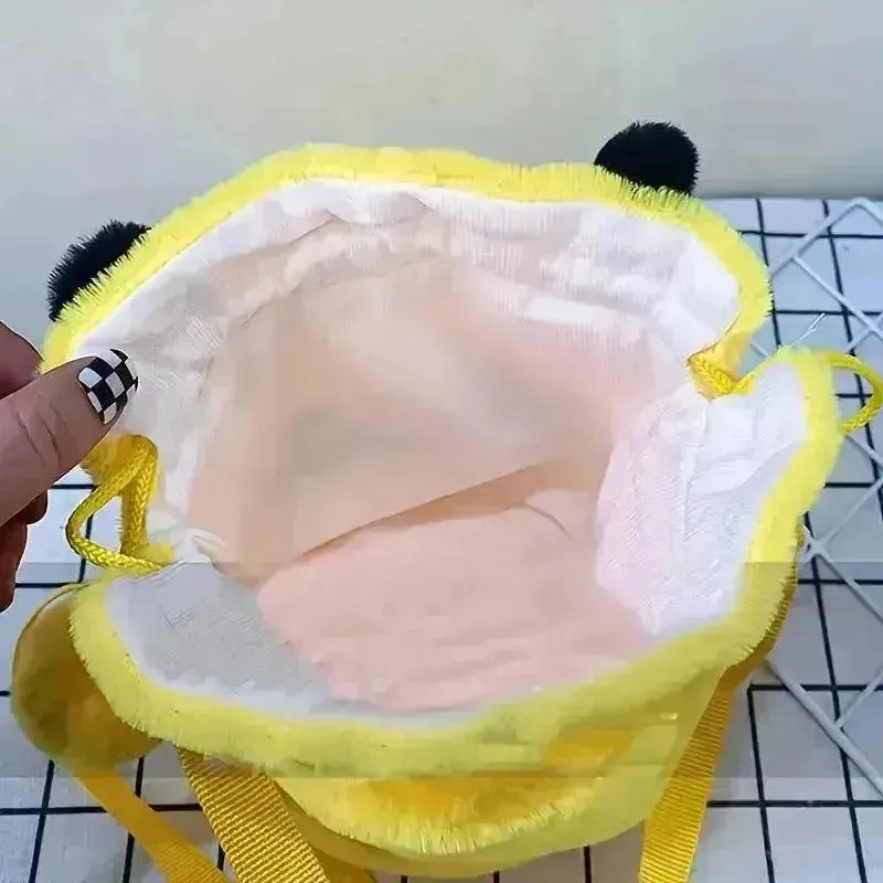 Kuromi & Pikachu 3D Cartoon Crossbody Plush Bag
