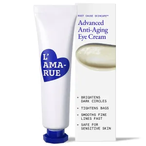 L'AMARUE Anti-Aging Under Eye Cream for Bags & Puffiness - 0.5 oz: Help Reduce Dark Circles & Wrinkle Smoothing | Gentle Retinol Alternative, Ultra-Hydrating, Eyebag Tightening | Clean & Cruelty-Free