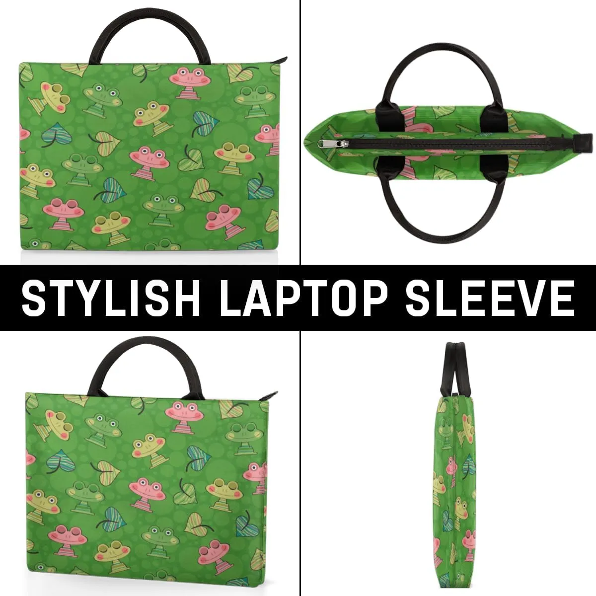 Laptop Sleeve Case for Women Men Laptop Bag Durable Travel Computer Carrying Bag with Handle Accessories Bags