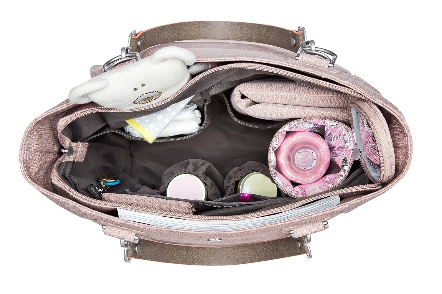 Lassig Green Label Mix 'n Match Diaper Bag Rose