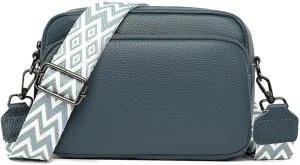 Leather Crossbody Bag for Women, Purse Shoulder Bag with Adjustable Strap, Small Shoulder Purse Handbag for Women
