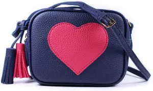Lightweight Small Crossbody Purse Bag Leather with Tassel for Girls Women with Adjustable Straps Design in Italy