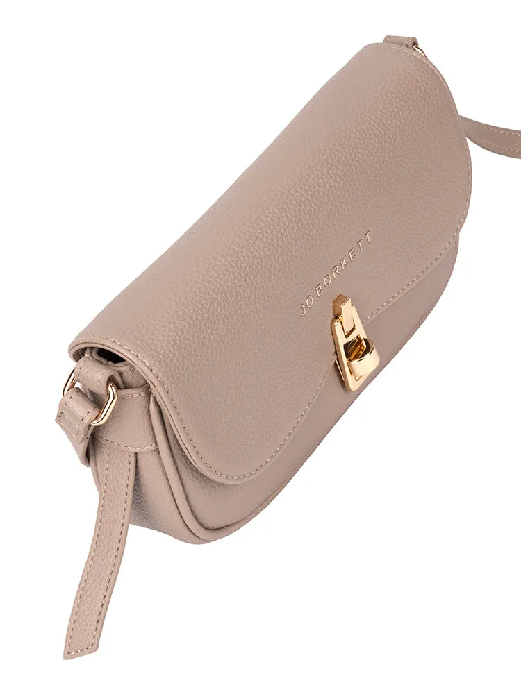 Lila Crossbody Sling Bag - Taupe