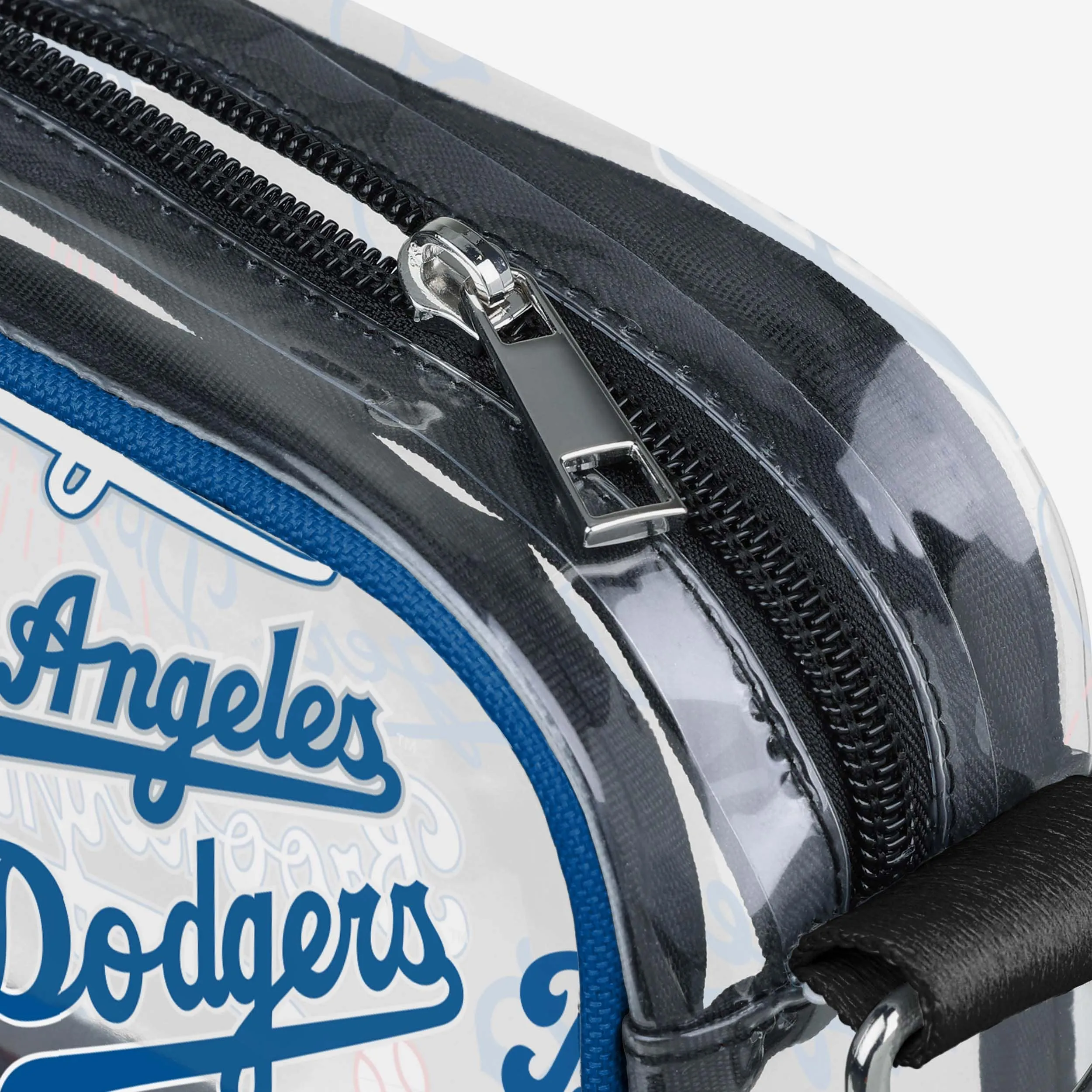 Los Angeles Dodgers Repeat Retro Print Clear Crossbody Bag