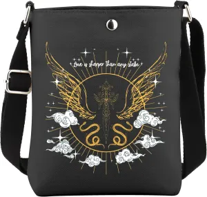 Love Is Sharper Than Any Stake Book Crossbody Bag TSATWON Book Merch Gift