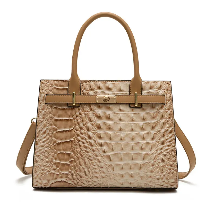 Luxury Crocodile Pattern Handbag Women Fashion Shoulder Bags Designer Famous Brand Leather Crossbody Bag Ladies Large Hand bags