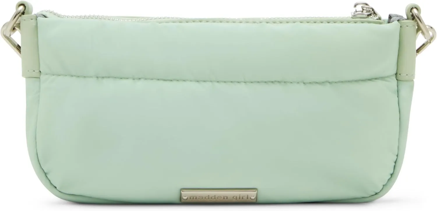 Madden Girl Beella Nylon East/West Cellphone Crossbody Bag