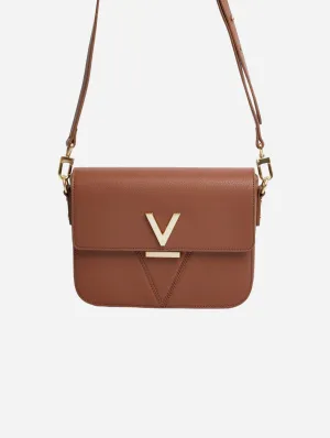 Margot Vegan Bio-Based Bamboo Leather Crossbody | Brown