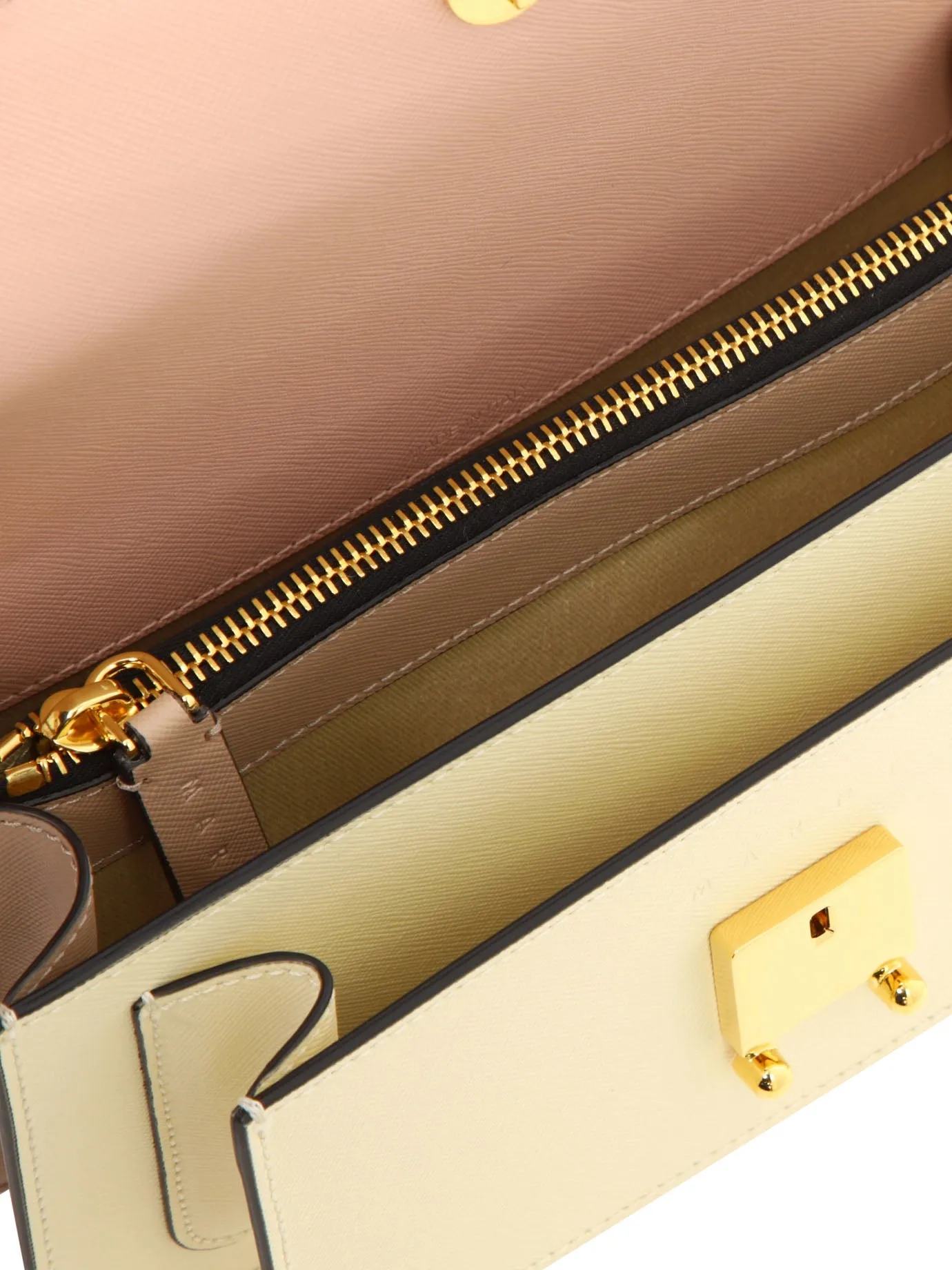 MARNI Mini Crossbody Handbag with Leather Strap
