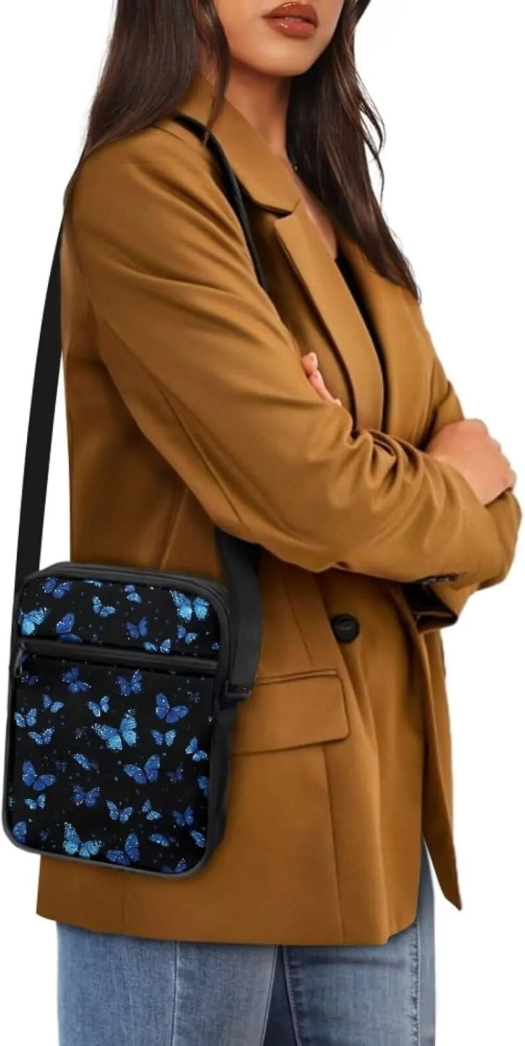 Messenger Bag for Women Crossbody Cell Phone Purse Small Shoulder Pouch for Outdoor