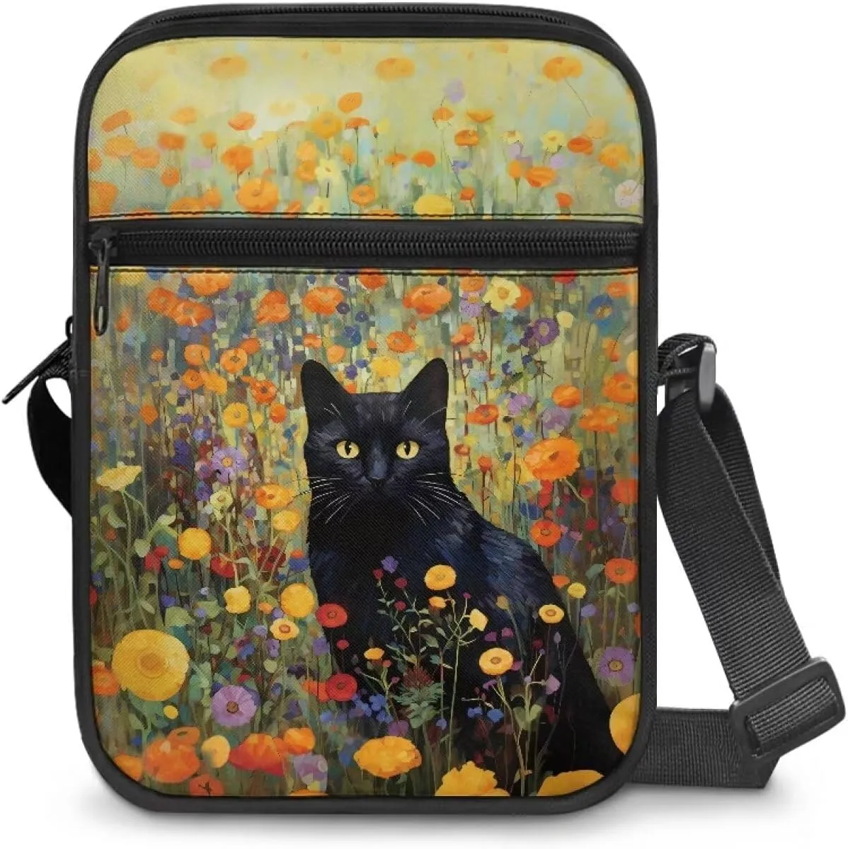 Messenger Bag for Women Crossbody Small Cell Phone Purse Wallet for Outdoors Travel
