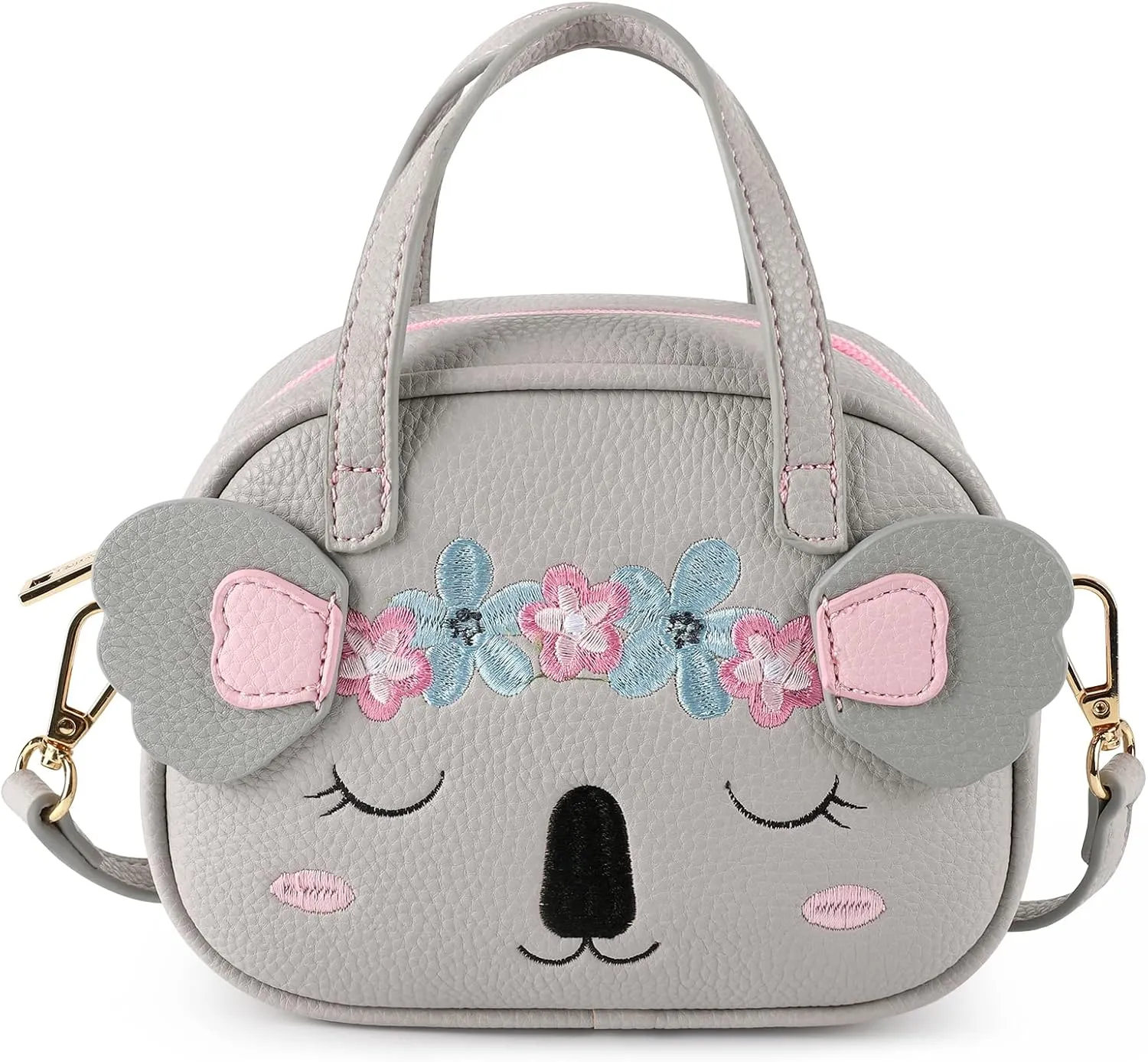 mibasies Toddler Purse for Little Girls Handbags Kids Age 3-8 Kola purse