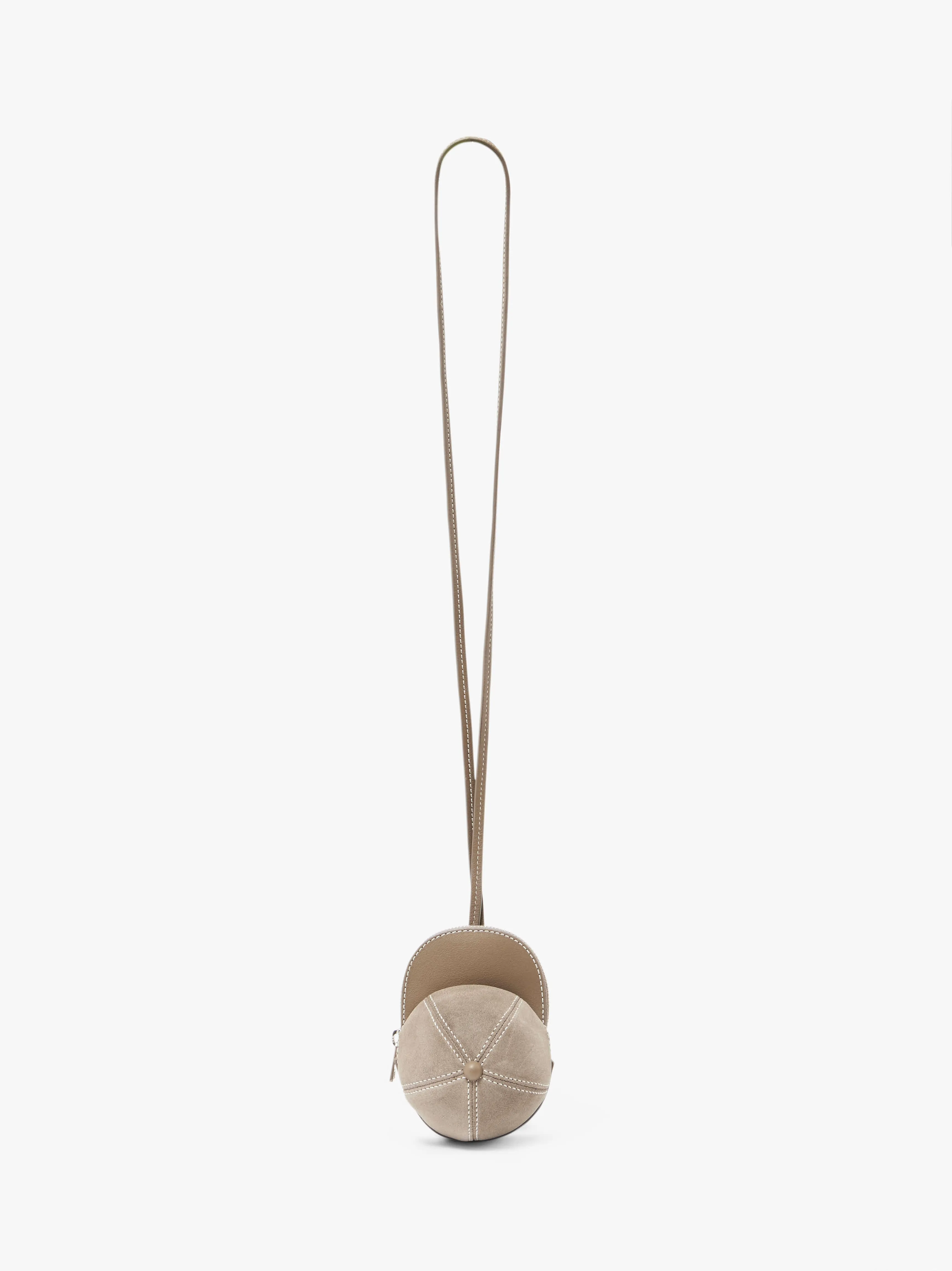 MINI CAP BAG - SUEDE CROSSBODY BAG