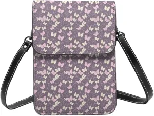 Mmm Fight Womens Crossbody Bags Deer Pattern Phone Bag Wallet Purses Adjustable Strap