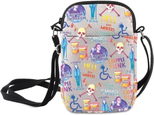 MNIGIU Disability Pride Gifts Disability Right Crossbody Bag Hidden Disability Awareness Shoulder Bag