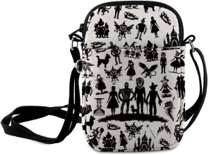 MNIGIU Music Themed Movie Crossbody Bag Witchy Movie Fans Gift Movie Character Inspired Shoulder Bag Witch Merch