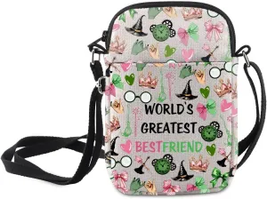 MNIGIU Musical Theatre Crossbody Bag Witch Movie Lover Gift Witch Music Purse Bag Best Friend Gift Theatre Drama Musical Gift