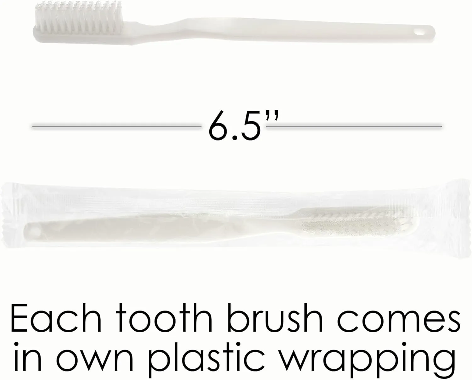 Moda West 96 Kits - 12 Piece Basic Bulk Toiletry Kits for Men, Women, Travel, Charity - Wholesale Hotel Toiletries