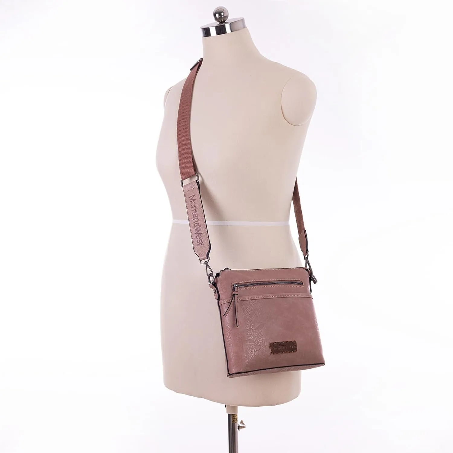 Montana West Crossbody Bag for Women Multi Pocket Cross Body Bag Purses with Guitar Strap