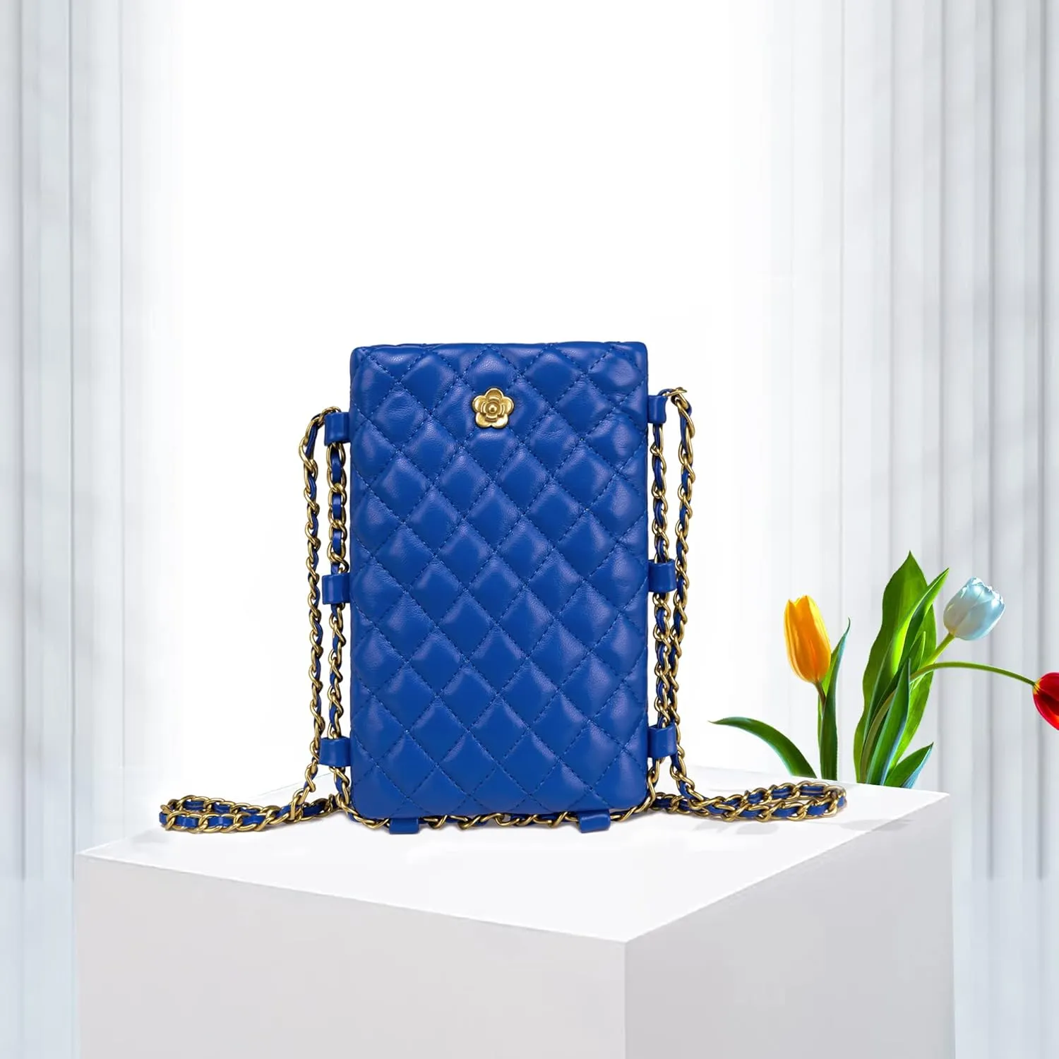 Montana West Quilted Small Crossbody Bags for Women Trendy Cell Phone Purse