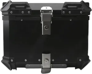 Motorcycle Side Case Top Luggage Box Bag Storage Moto Trunk Rear Helmet Topcase Accessories Compatible With CB500X CB400X 2018-2021 (Color : 45L Topcase Black)