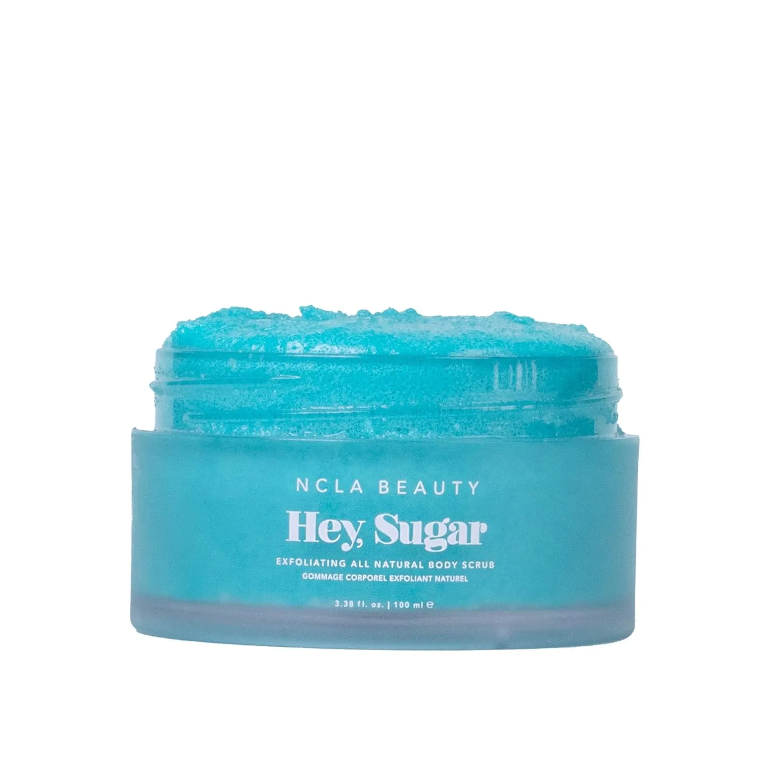 NCLA - Hey, Sugar Body Scrub | Smooth, Exfoliate, Hydrate Skin | Shea, Mango   Cocoa Butters | Vegan, Cruelty-Free, Clean Skincare (Amalfi Coast; 100g | 3.38 oz)