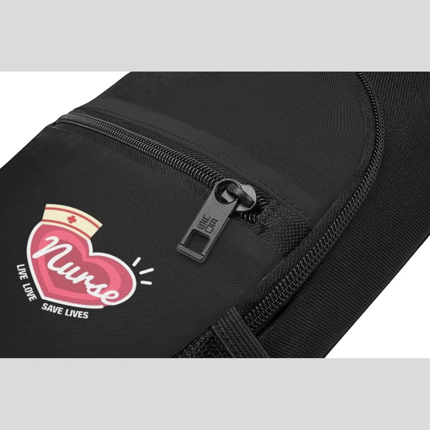 Nurse Live Love Save Lives Unisex Chest Bag Lightweight Crossbody Shoulder Bag Travel Pocket