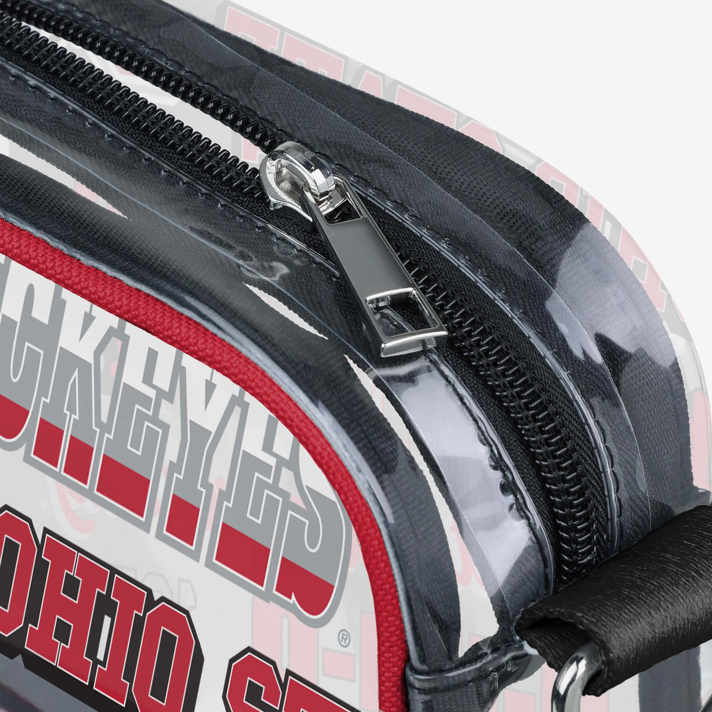 Ohio State Buckeyes Repeat Retro Print Clear Crossbody Bag