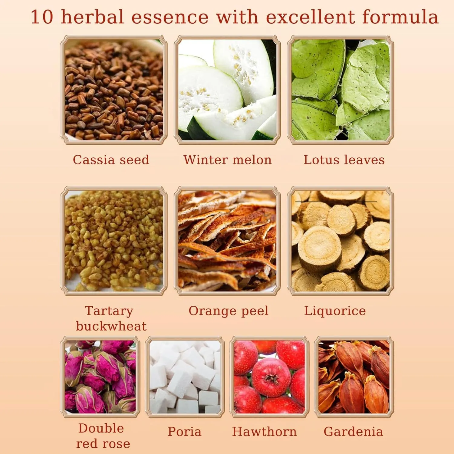 Oil-Reducing Tea - Oil Cleansing Tea for Liver & Kidney 15 Bags/Box, 10 Herbal with Excellent Formula, Chinese Winter Melon Lotus Leaf Teabag (2)
